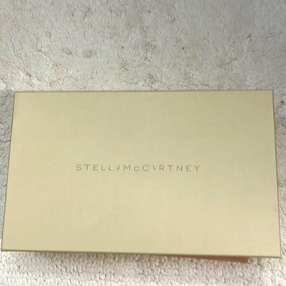 Stella McCartney black flap wallet